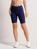 S-3XL Women Shorts with 3 Pockets Stretch High Waist Cycling Tights 14 Solid Color Slim Leggings Female Exercise Clothing