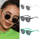 Hiking 1/3pcs New Trendy Small Round Anti Light Glasses Women Luxury Brand Design Glasses Mirror Classic Oculos De Sol Eyewear