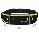 Running Belt Running Waist Bag Wear-resistant Nylon Marathon Jogging Bag with Reflective Tape Phone Sport Belt