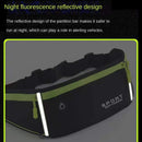 Running Belt Running Waist Bag Wear-resistant Nylon Marathon Jogging Bag with Reflective Tape Phone Sport Belt
