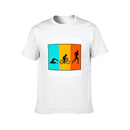 Swim Bike Run Triathlon Triathlete Husband Wife T-Shirt cotton tshirt 100% man t shirts for men T-Shirt