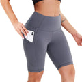 Women's Double-Sided Pocket Sports Yoga Running Shorts