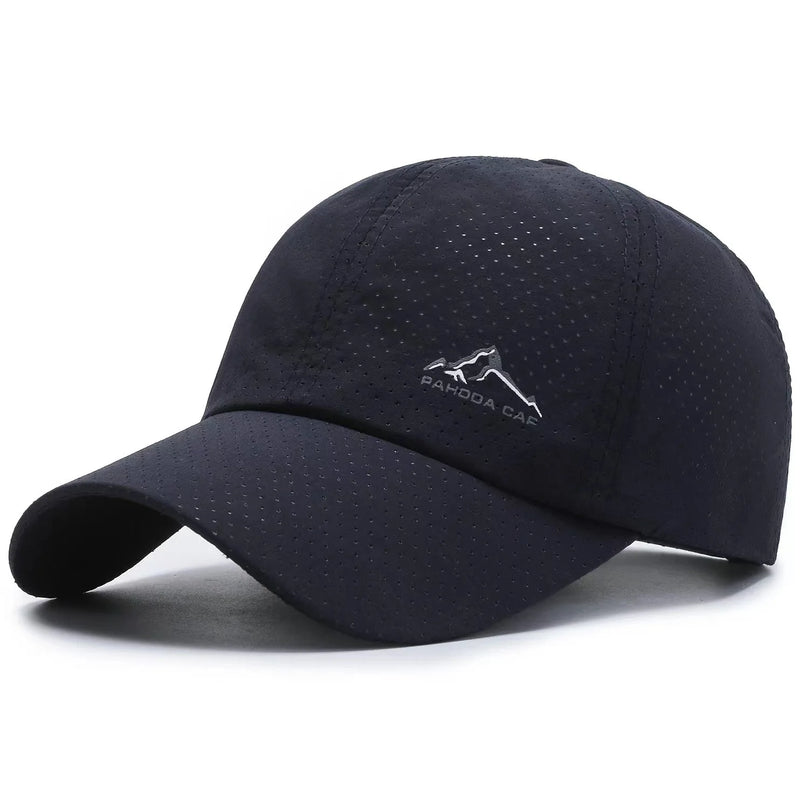 Unisex Lightweight Ventilated Mesh Baseball Cap - Stay Cool & Protected in Summer - Sun Shield for Women & Men, One Size Fits