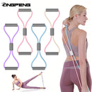 Yoga Resistance Bands Elastic Band Sports Exercise Puller 8-shaped Chest Expander for Body Building Home Gym Fitness Equipment