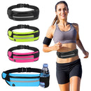 Running Belt Waist Bag Sports Fanny Pack with Water Bottle Holder Women Men Hydration Phone Holder Pouch Banana Bag