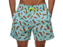Men's Summer Loose Quick-Dry Beach Shorts (Pineapple)
