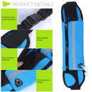 Unisex Outdoor Sports Waist Bag Waterproof Pack Close Fitting Invisible Belt Fitness Anti Theft Mobile Phone Waist Bag Bottle