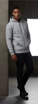 Zipper Hoodies Autumn Winter Men's New Long Sleeve Hooded Sweatshirt Fashion Casual Male Outfit Sportwear Loose Fit Clothes