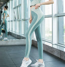 High Elastic Nude Fitness Running Pants