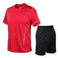 Men's Loose Fit Quick Dry Fitness Running Set