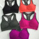 Sports Bra for Running and Yoga, Wire-Free Support