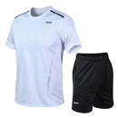 Men's Loose Fit Quick Dry Fitness Running Set