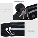 Unisex Outdoor Sports Waist Bag Waterproof Pack Close Fitting Invisible Belt Fitness Anti Theft Mobile Phone Waist Bag Bottle