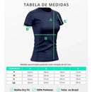 Kit 3 Camisetas Femininas Dry Fit Poliéster Premium