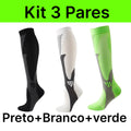Kit com 3 Pares de Meias de Compressão