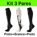 Kit com 3 Pares de Meias de Compressão