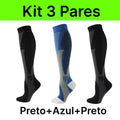 Kit com 3 Pares de Meias de Compressão
