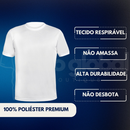 Kit 5 Camisetas Poliéster DryFit Masculina Lisa Academia Corrida Casual Esportes Confortável