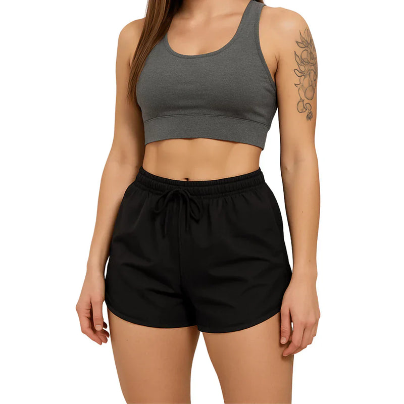 Short Tactel Feminino Casual