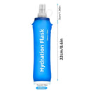 Garrafa Dobrável de Silicone 500ml para Corrida e Esportes
