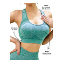 Kit 3 Tops Com Bojo Esportivo Fitness