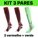 Kit com 3 Pares de Meias de Compressão