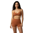 Conjunto fitness academia poliamida top bojo removível + short 0 transparência compressão UV50+ 28