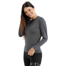 Kit 2 Blusas Manga Longa Térmica Feminina Proteção Uv50+ Camisetas