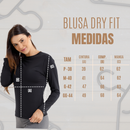 Kit 2 Blusas Manga Longa Térmica Feminina Proteção Uv50+ Camisetas