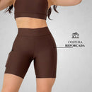Short  Suplex Fitness Com Bolso