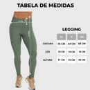 Kit 2 CalçaS Legging Fitness Poliamida Resenha Sport Cós Alto Compressão Conforto Academia