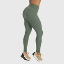 Kit 2 CalçaS Legging Fitness Poliamida Resenha Sport Cós Alto Compressão Conforto Academia