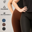 Kit 2 Legging Feminina Poliamida Zero Transparência Academia