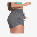 Short Canelado Meia Coxa Para Academia e Dia a Dia