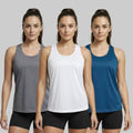 Kit 3 Regatas Nadador Feminina Dry Fit