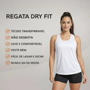 Kit 3 Regatas Nadador Feminina Dry Fit