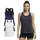 Kit 3 Regatas Nadador Feminina Dry Fit