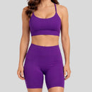 Kit Top + Short Suplex Cintura Alta Fitness