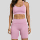 Kit Top + Short Suplex Cintura Alta Fitness