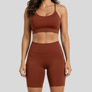 Kit Top + Short Suplex Cintura Alta Fitness