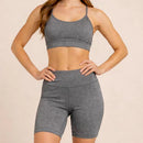 Kit Top + Short Suplex Cintura Alta Fitness