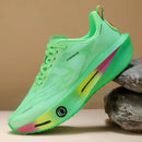 Men Women Running Shoes Carbon Plate Sneakers Marathon Training Shoes Breathable Walking Shoes Anti-slip Tennis Shoes Gym Shoes