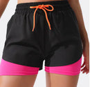 Quick-drying Women's Fitness Yoga Running Shorts