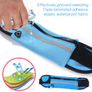 Unisex Outdoor Sports Waist Bag Waterproof Pack Close Fitting Invisible Belt Fitness Anti Theft Mobile Phone Waist Bag Bottle