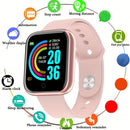 Smartwatch Men Women Wristwatches Smart Watch Message Fitness Monitor Bracelet Birthday Gift Electronic Clock For Android IOS