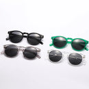 Hiking 1/3pcs New Trendy Small Round Anti Light Glasses Women Luxury Brand Design Glasses Mirror Classic Oculos De Sol Eyewear