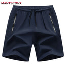 Newest Summer Shorts Men Gym Sport Running Fitness Workout Man Short Pants Breathable Quick-drying Drawstring Men's Shorts Black
