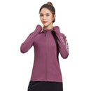 Outdoor Fitness Running Long Sleeve Top with Collar