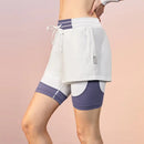 Quick-drying Women's Fitness Yoga Running Shorts