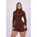 Jaqueta Fitness Feminina Slim Fit com Proteção UV